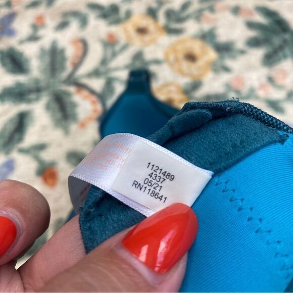 Cacique Lightly Lined Balconette Bra 38DD blue - Picture 10 of 10